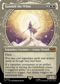 Gandalf the White (Showcase) (LTR-305) - The Lord of the Rings: Tales of Middle-earth: (Showcase) (Borderless)