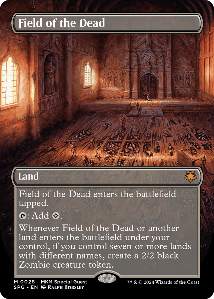Field of the Dead (Borderless) (SPG-028) - Special Guests