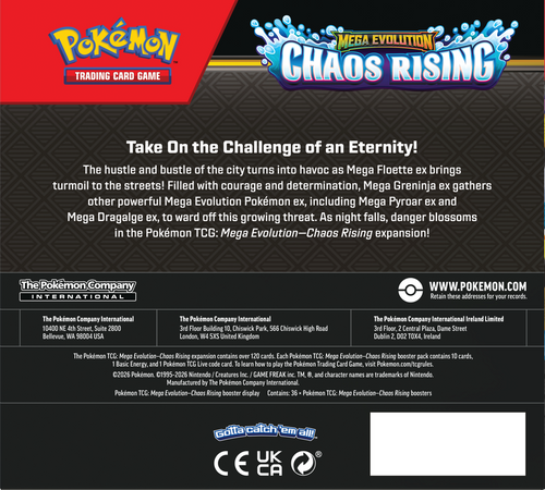 Pokemon TCG: Chaos Rising Booster Box