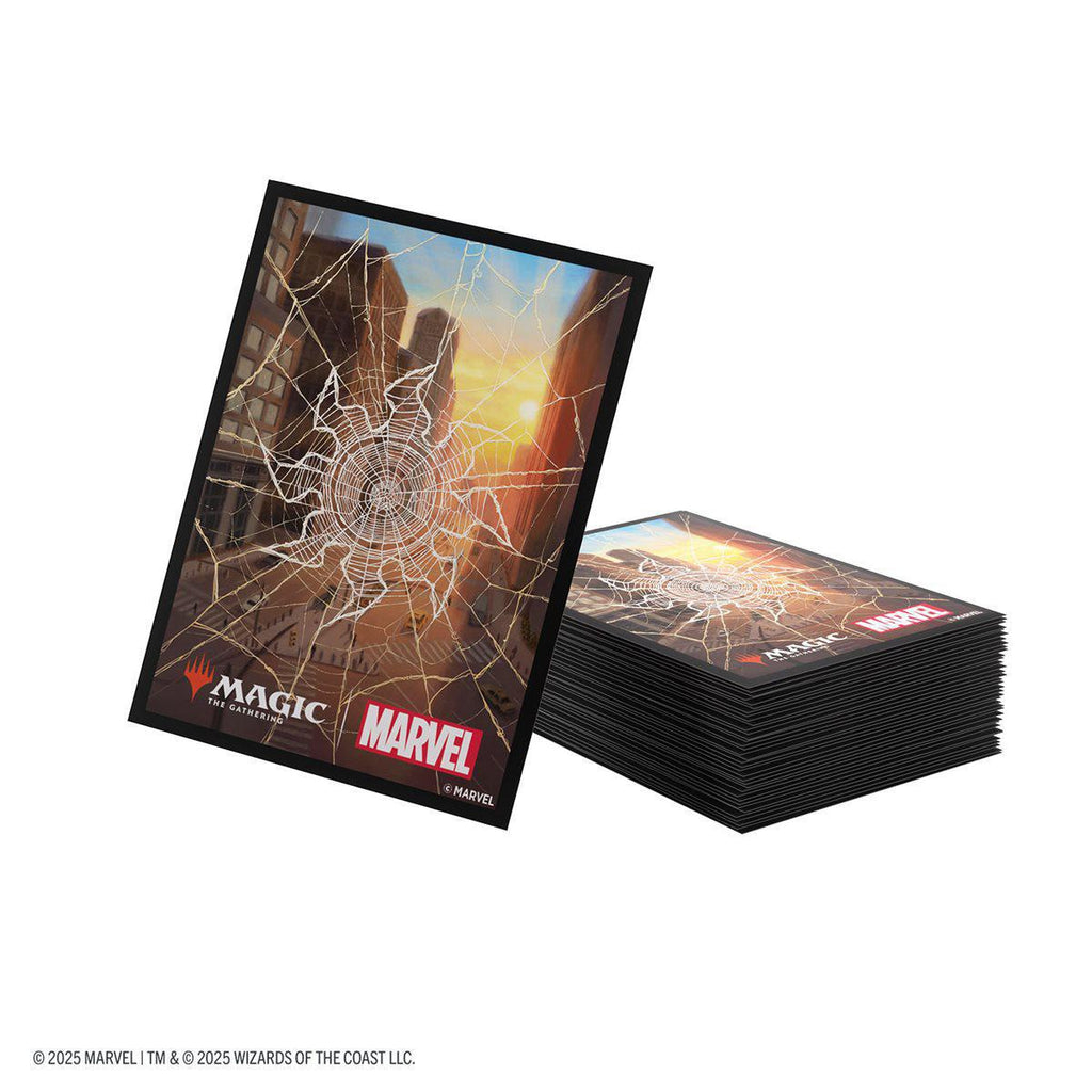 Magic The Gathering Marvel's Spider-Man Art Sleeves: Plains