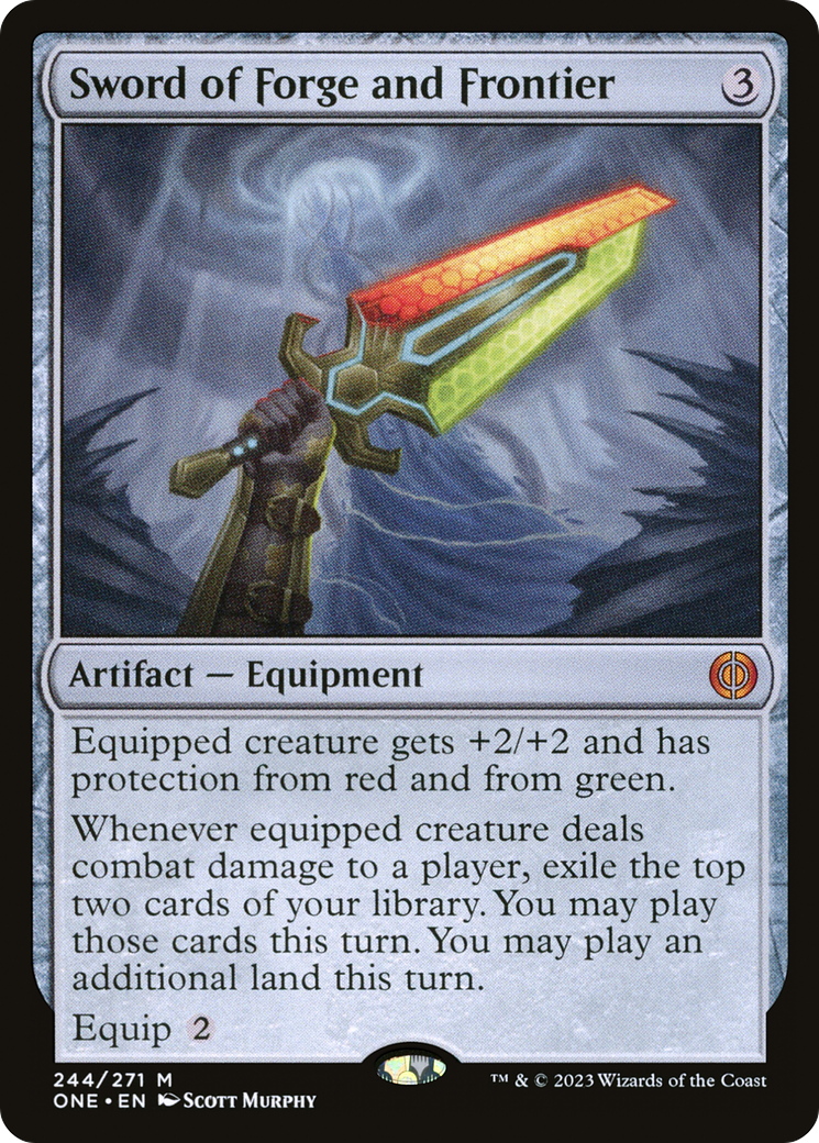 Sword of Forge and Frontier (ONE-244) - Phyrexia: All Will Be One