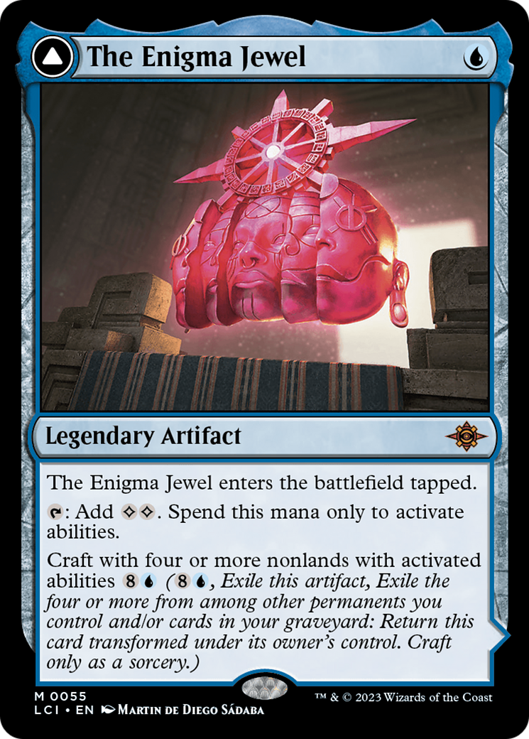 The Enigma Jewel (LCI-055) - The Lost Caverns of Ixalan Foil