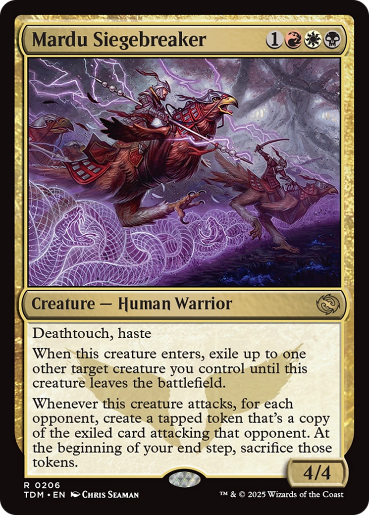 Mardu Siegebreaker (TDM-206) - Tarkir: Dragonstorm