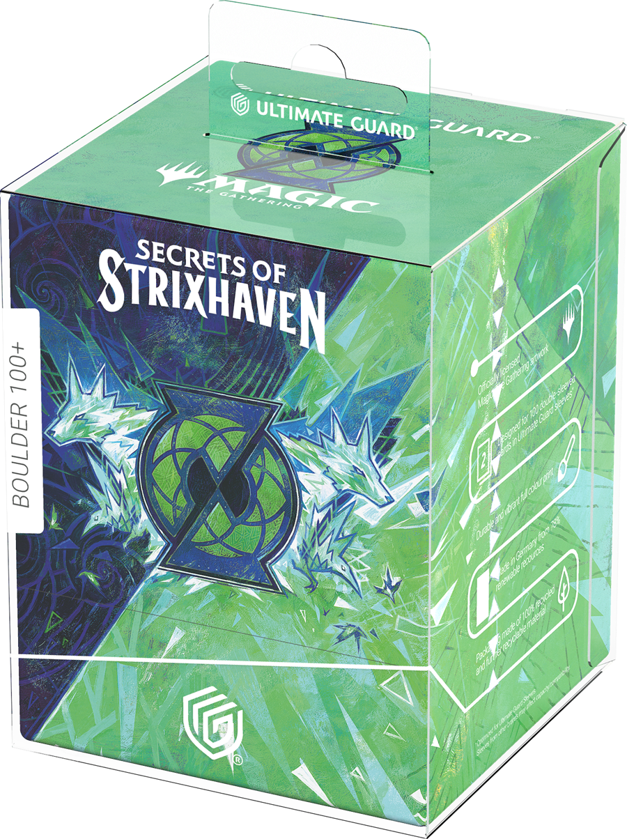 Ultimate Guard: Deck Case Boulder 100+ MTG Secrets Of Strixhaven Quandrix