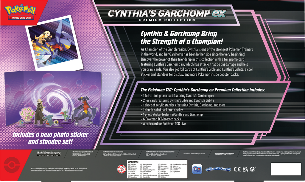 Pokemon TCG: Cynthias Garchomp ex Premium Collection