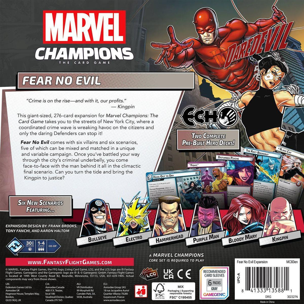 Marvel Champions LCG: Fear no Evil