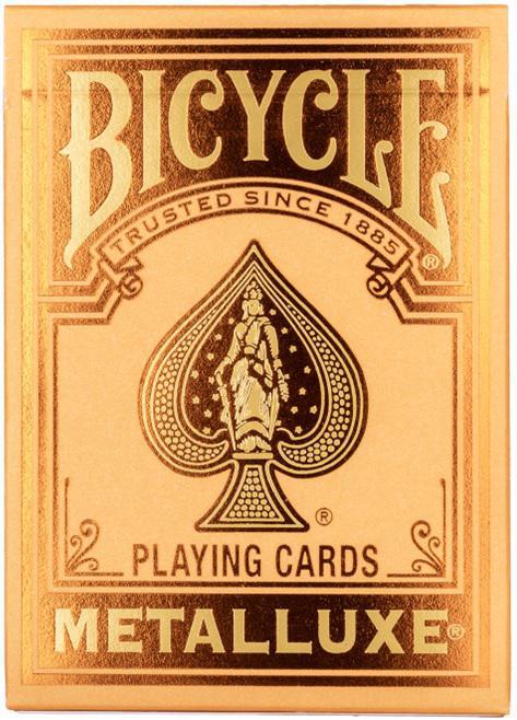 Bicycle Playing Cards: Metalluxe Orange