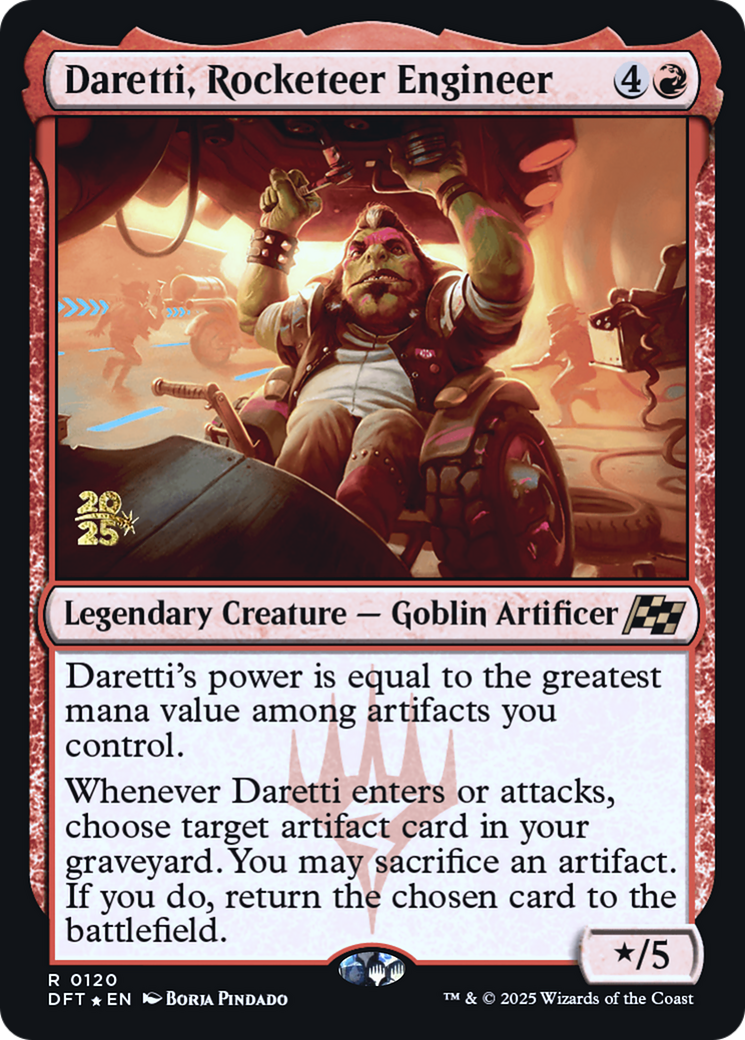 Daretti, Rocketeer Engineer (PRE-120) - Prerelease Cards Foil