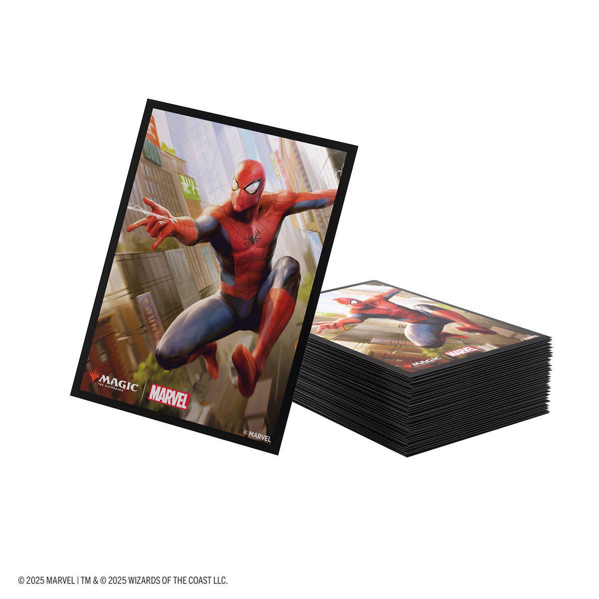 Magic The Gathering Marvel's Spider-Man Art Sleeves: Spider-Man
