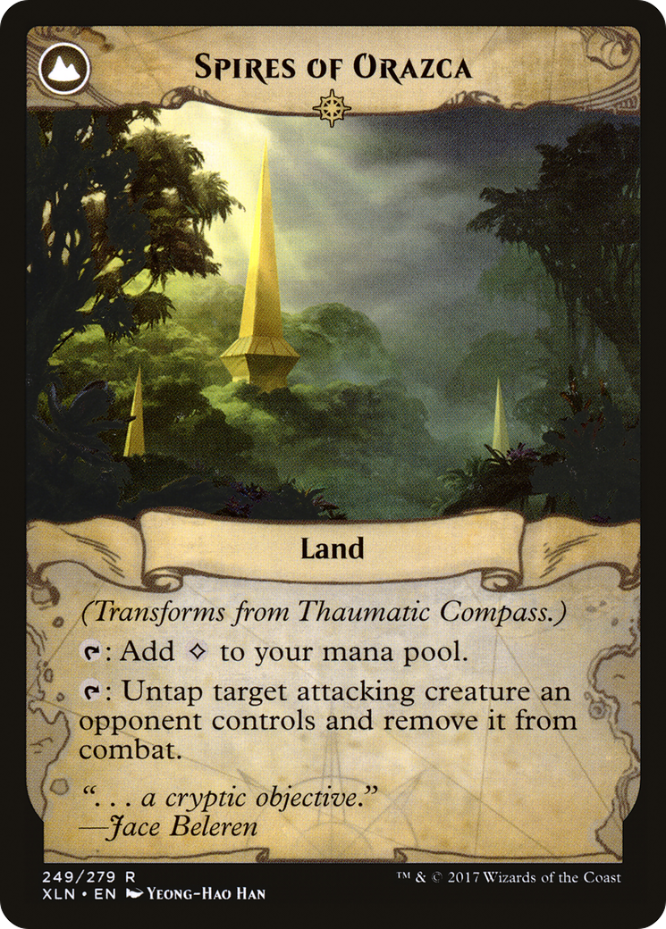 Thaumatic Compass (XLN-249) - Ixalan: (compasslanddfc)