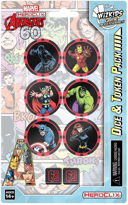 Heroclix: Avengers 60th Dice and Token Pack