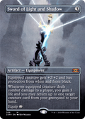 Sword of Light and Shadow (Borderless) (2XM-366) - Double Masters (Borderless) Foil