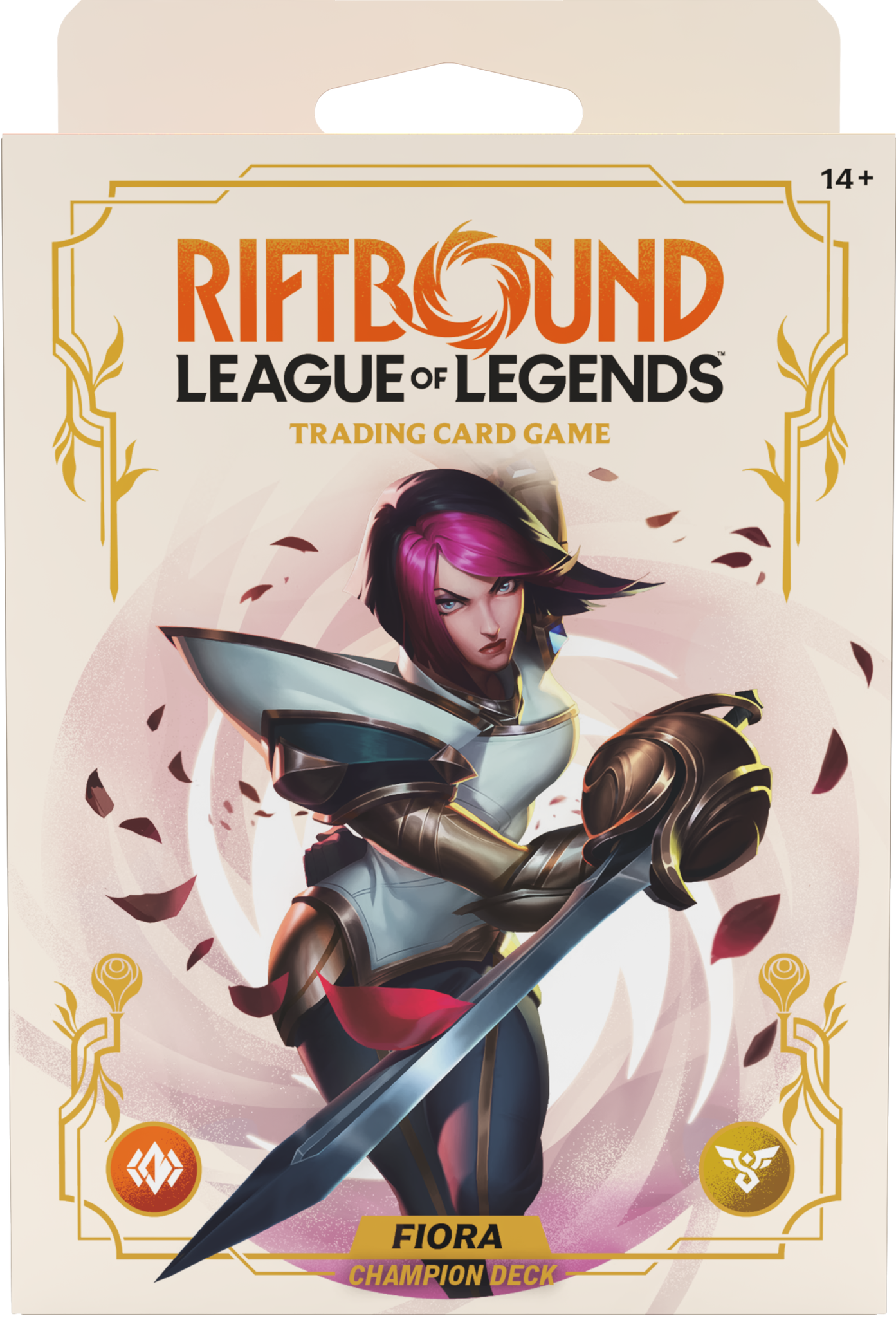 Riftbound League of Legends TCG: Spiritforged Champion Deck: Fiora