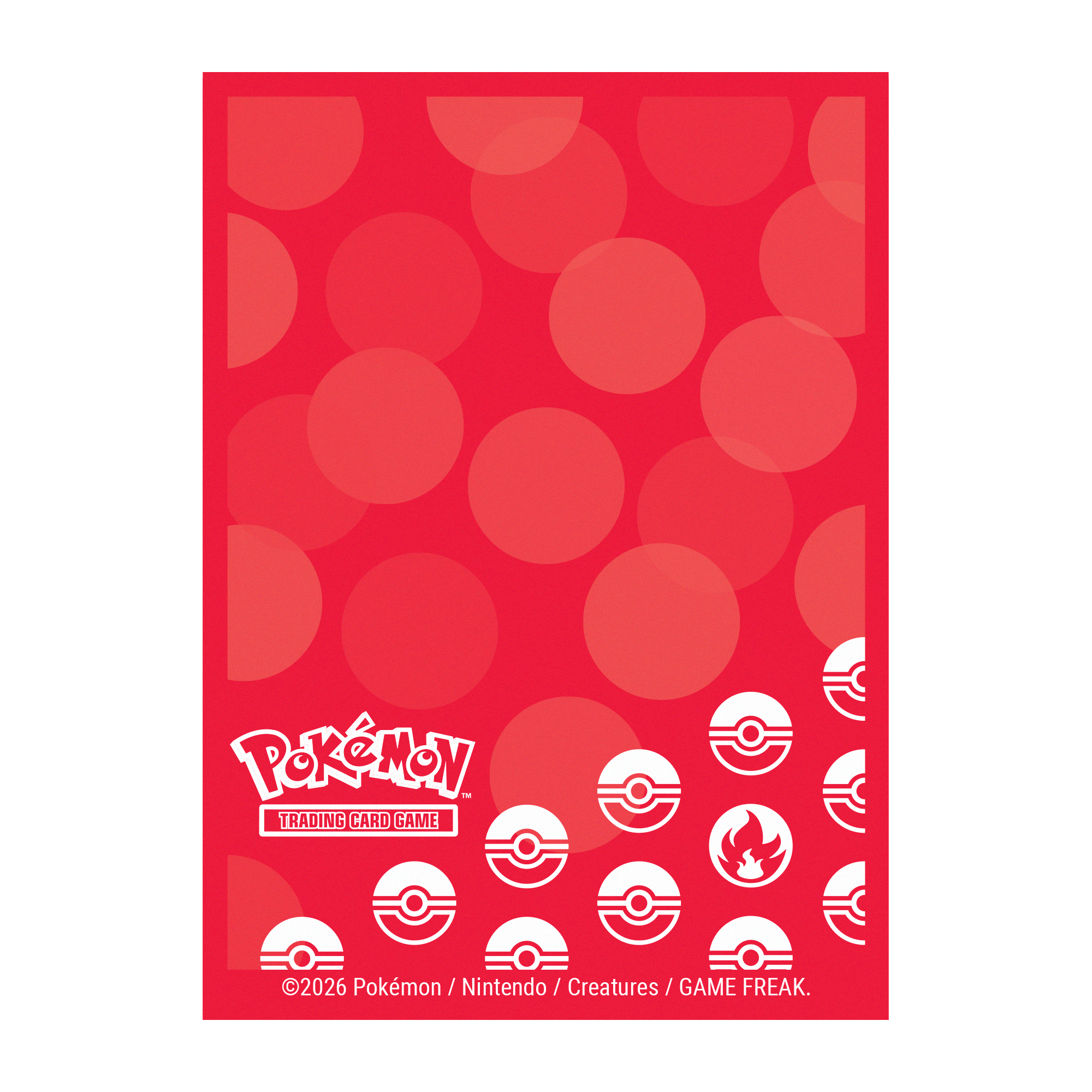 Ultra Pro Pokemon Sleeves: Energy Fire Type 65CT