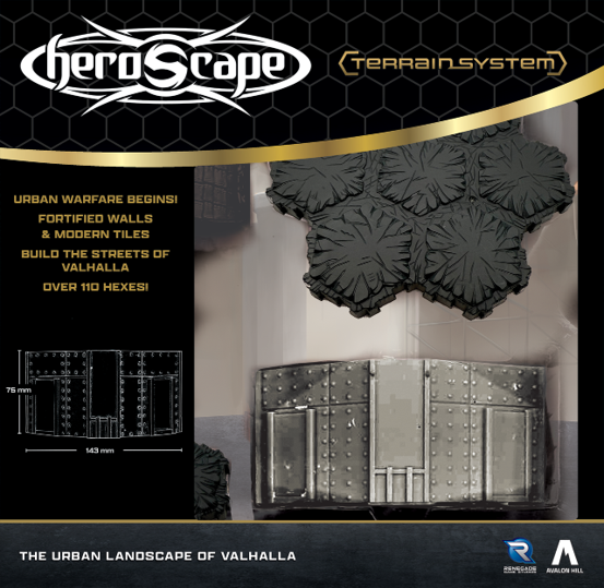 Heroscape: The Urban Landscape of Valhalla Expansion
