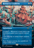 Retreat to Coralhelm (Borderless) (SLD-407) - Secret Lair Drop Foil