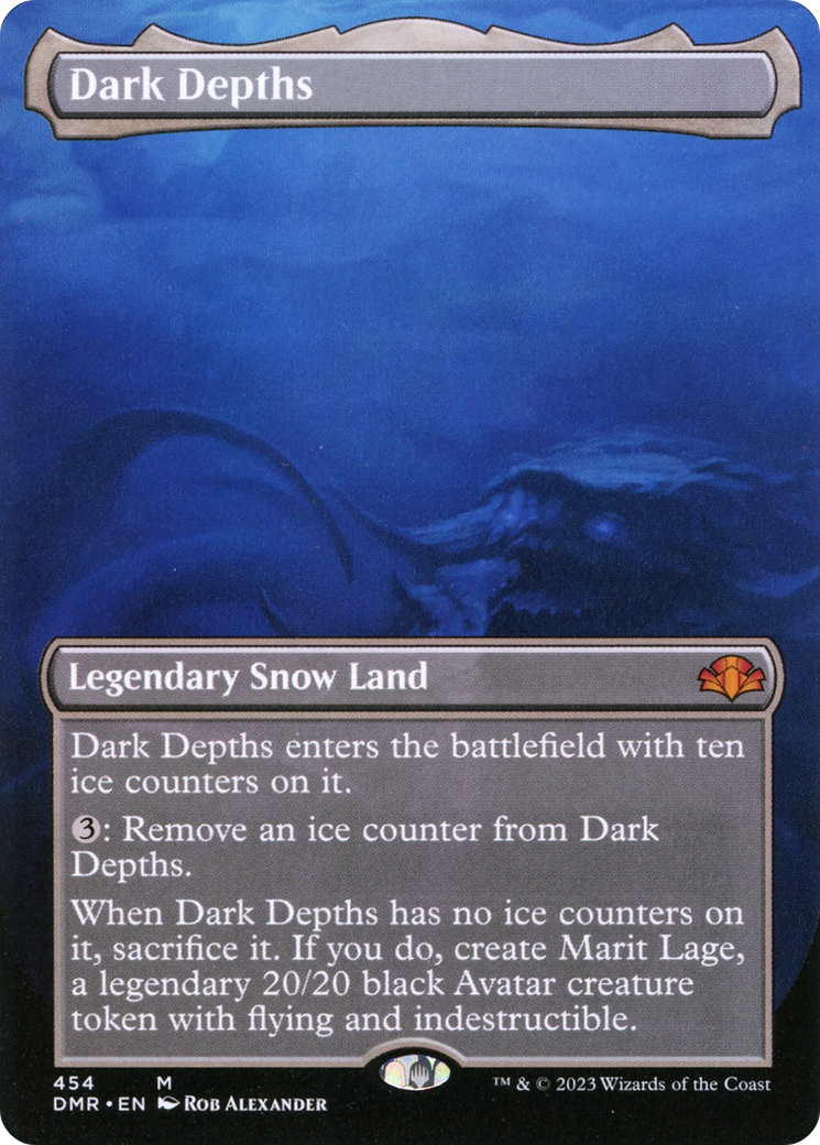 Dark Depths (Borderless) (DMR-454) - Dominaria Remastered Foil