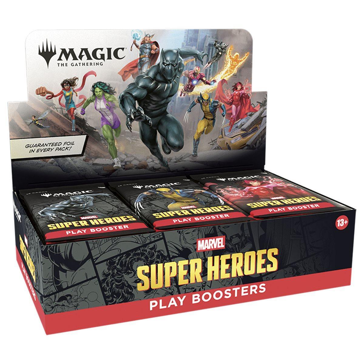 Magic The Gathering: Marvel Super Heroes Play Booster Box