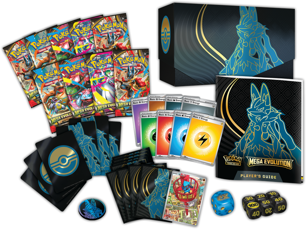 Pokemon TCG: Mega Evolution Elite Trainer Box