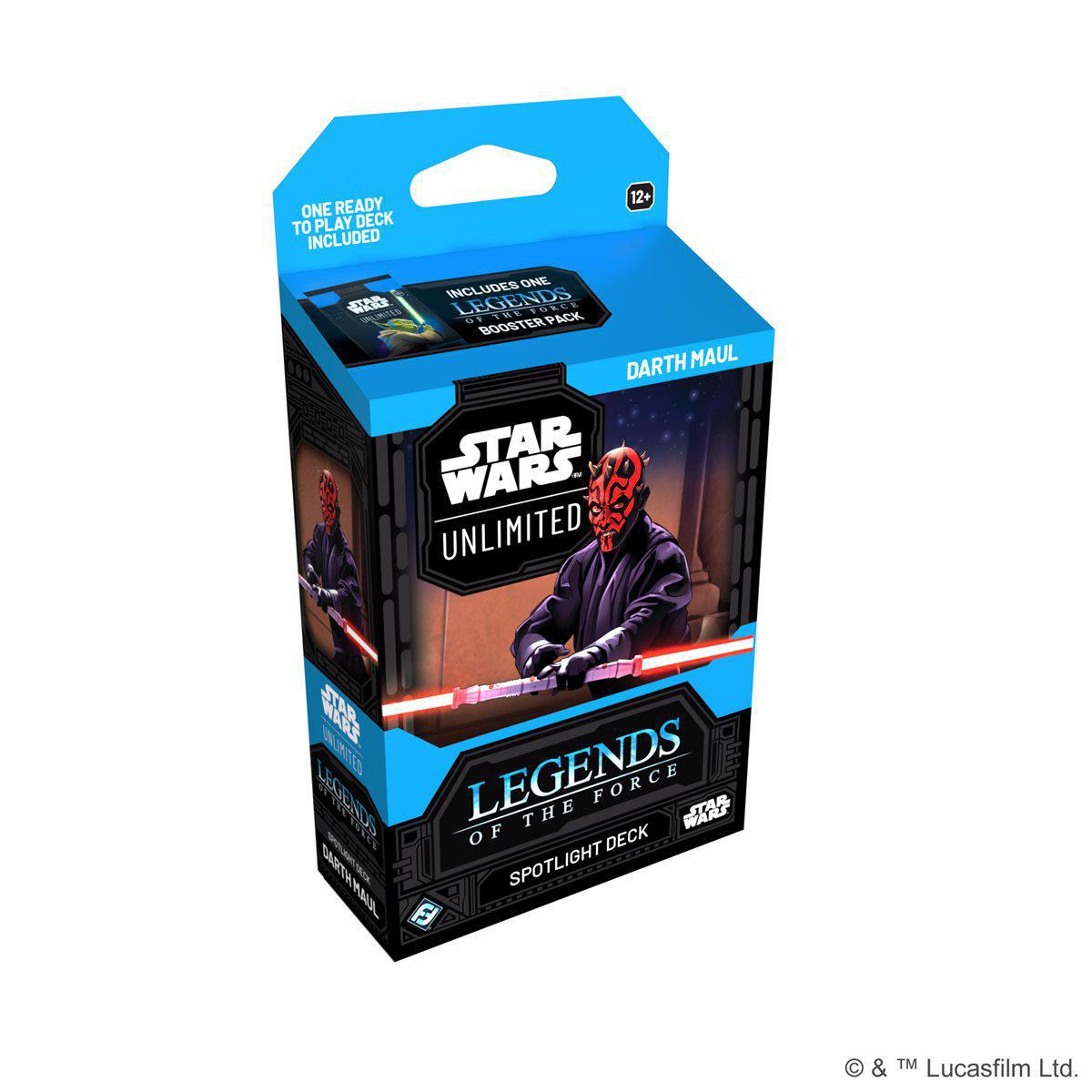 Star Wars Unlimited: Legends Of Force Spotlight Deck: Darth Maul