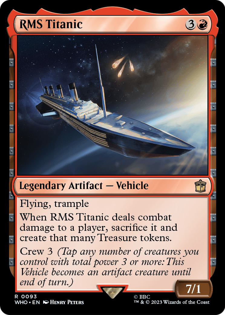 RMS Titanic (WHO-093) - Doctor Who