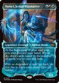 Narset, Jeskai Waymaster (Showcase) (TDM-407) - Tarkir: Dragonstorm: (Showcase) Foil