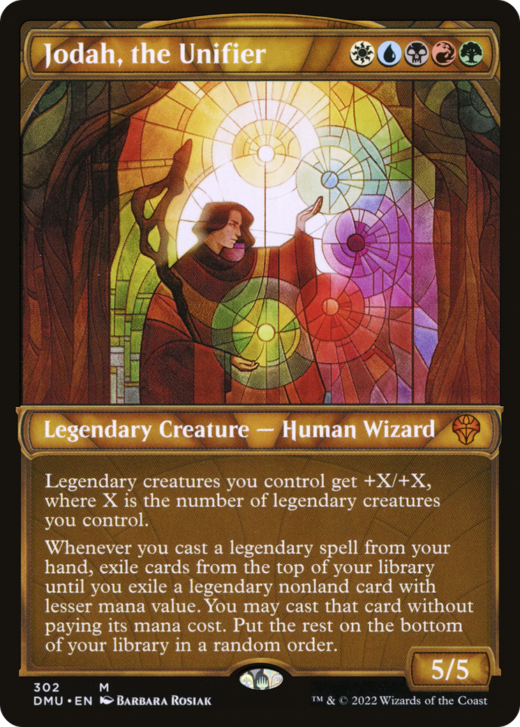 Jodah, the Unifier (Showcase) (DMU-302) - Dominaria United: (Showcase)