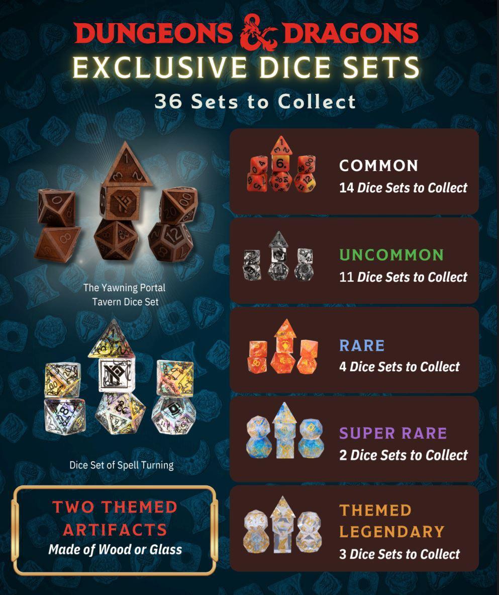 D&D Yawning Portal Treasure Pack: Dice Sets