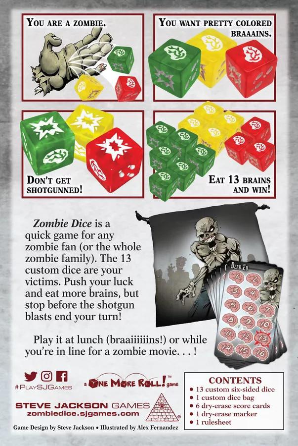 Zombie Dice: Dice Game