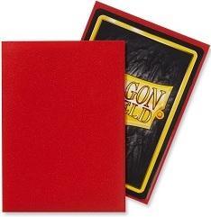 Dragon Shield Matte Sleeves: 100CT Crimson