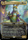 Ms. Bumbleflower (Borderless) (BLC-003) - Bloomburrow Commander Foil