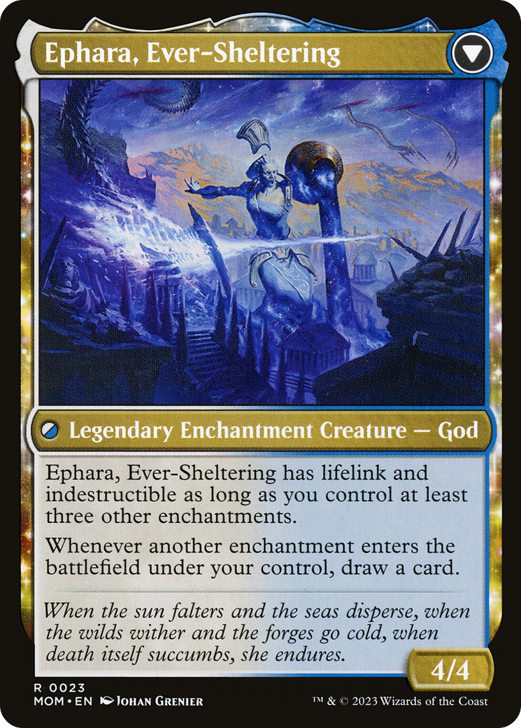 Invasion of Theros (MOM-023) - March of the Machine: (enchantment)