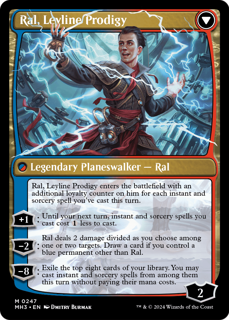 Ral, Monsoon Mage (MH3-247) - Modern Horizons 3 Foil