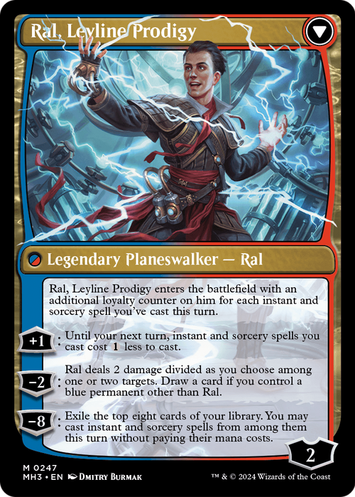 Ral, Monsoon Mage (MH3-247) - Modern Horizons 3 Foil