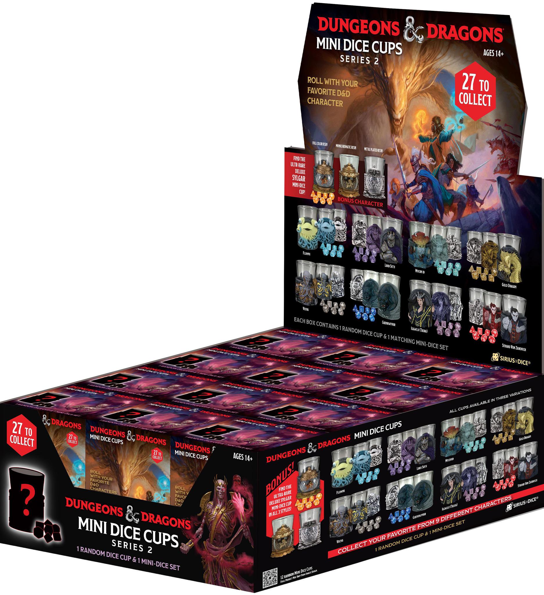 D&D Mini Dice Cups Series 2