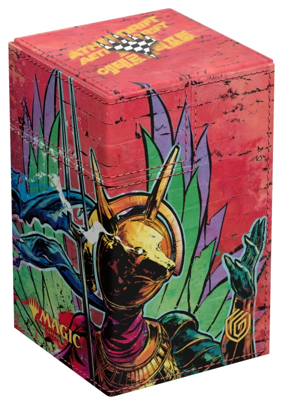 Ultimate Guard Flip N Tray Deck Case 100+ MTG Aetherdrift: Hazoret, Godseeker
