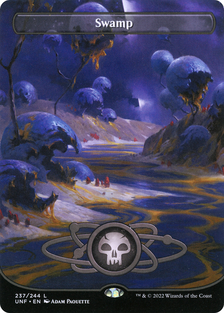 Swamp (237) (Borderless) (UNF-237) - Unfinity