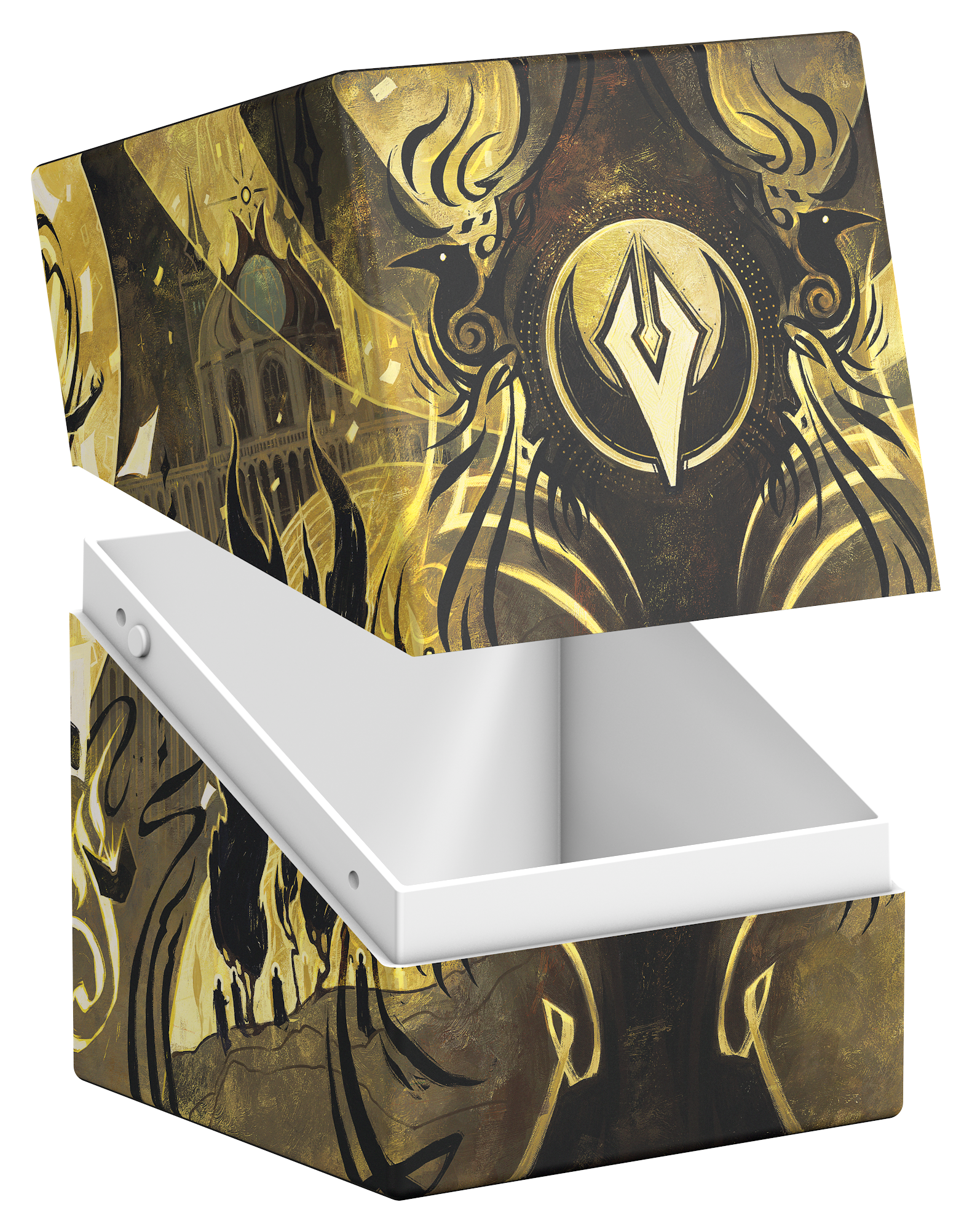 Ultimate Guard: Deck Case Boulder 100+ MTG Secrets Of Strizhaven Silverquill