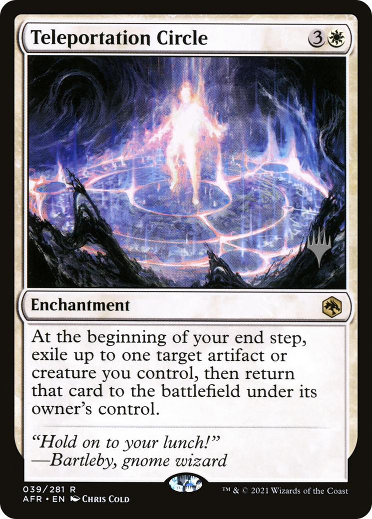 Teleportation Circle (PPAFR-39P) - Adventures in the Forgotten Realms Promos