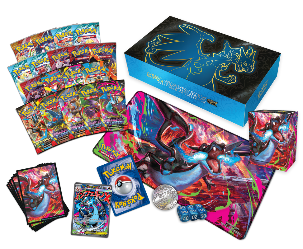 Pokemon TCG: Mega Charizard X Ex Ultra-Premium Collection