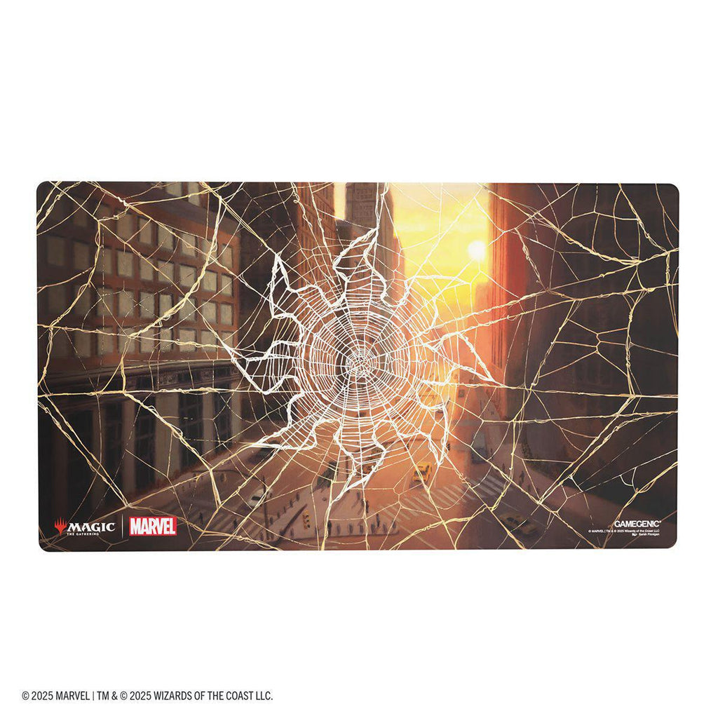 Magic The Gathering Marvel's Spider-Man Playmat: Plains - Shiny Surface