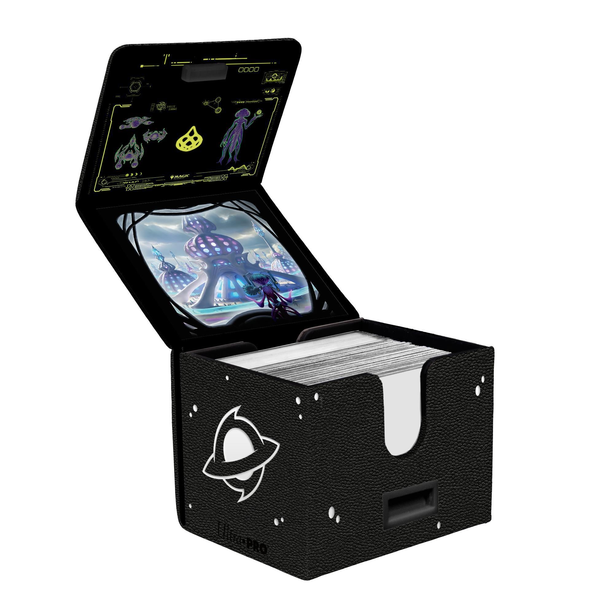 Ultra Pro Alcove Edge Premium Deck Box: MTG Edge Of Eternities - Blue