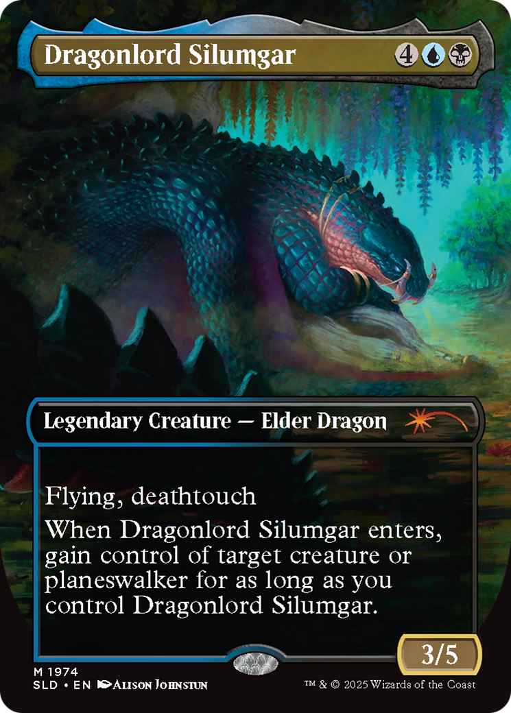 Dragonlord Silumgar (SLD-1974) - Secret Lair Drop (Borderless)