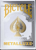 Bicycle Playing Cards: Metalluxe Silver