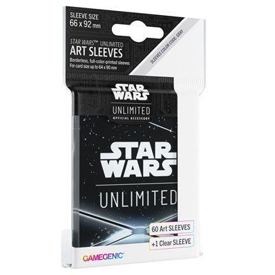 Star Wars Unlimited Art Sleeves: Card Back Black