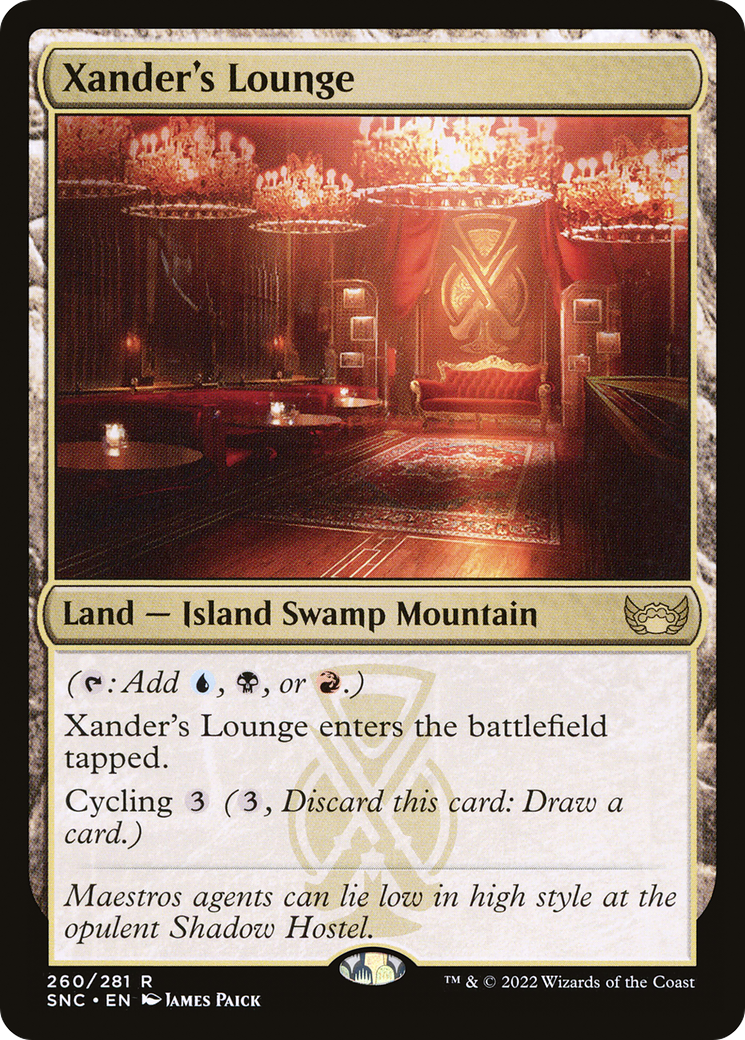 Xander's Lounge (SNC-260) - Streets of New Capenna Foil