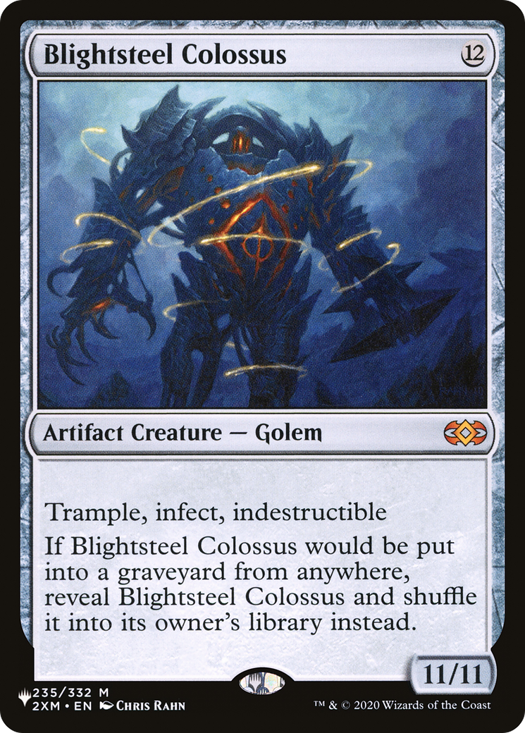Blightsteel Colossus (LIST-235/332) - The List