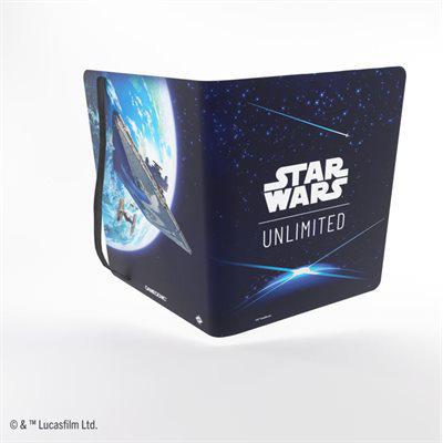 Star Wars Unlimited: 18 Pocket Album: Card Back Blue