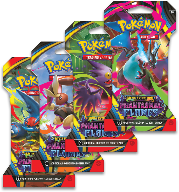 Pokemon TCG: Phantasmal Flames Sleeved Booster Pack