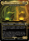 Treebeard, Eldest of Ents - Doran, the Siege Tower (Borderless) (LTC-517) - Tales of Middle-earth Commander / Treebeard, Eldest of Ents Foil